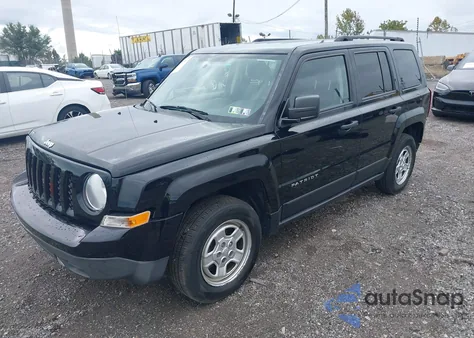 2016 Jeep Patriot Sport из США, поврежденный, VIN 1C4NJRBB8GD500948